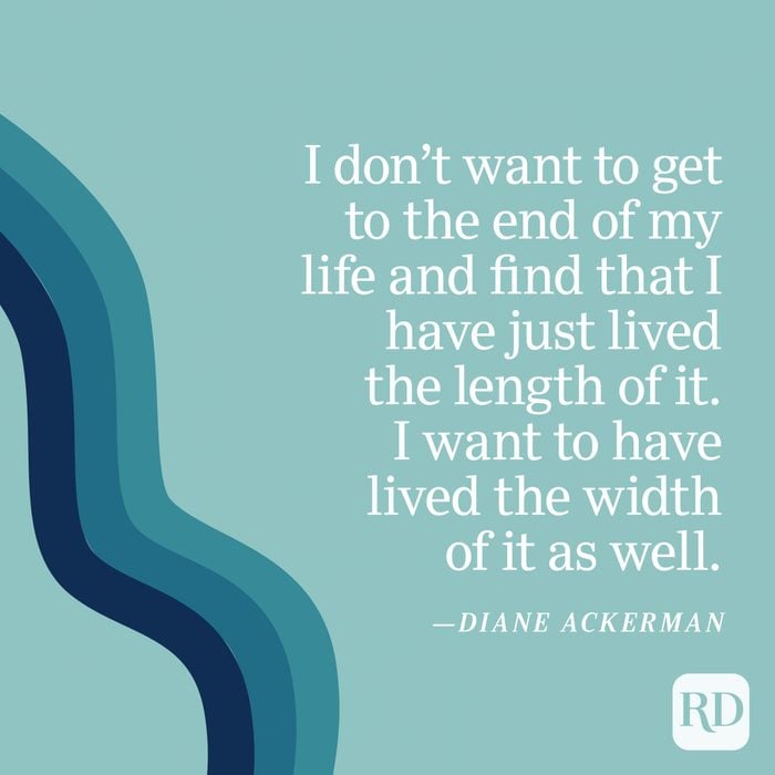 Diane Ackerman Uplifting Quote