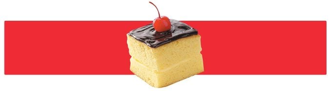 Boston Cream Pie slice