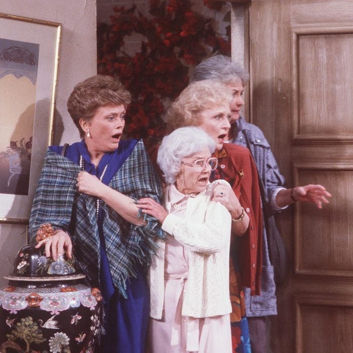 Golden Girls; (lr) Roe Mcclanahan, Estelle Getty, Betty White, And Beatrice Arthur.