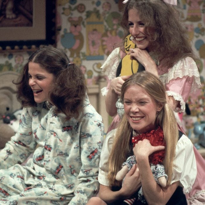 Gilda Radner, Laraine Newman, and Sissy Spacek on SNL