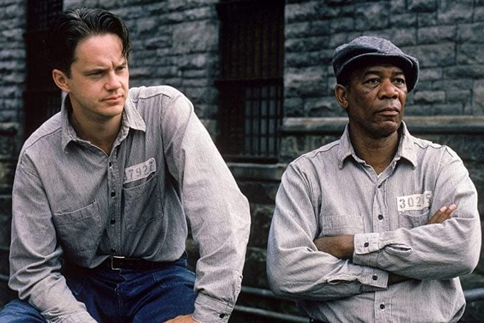 Shawshank Redemption Movie (1994) with Morgan Freeman and Tim Robbins